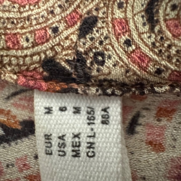 MANGO paisley blouse - Picture 3 of 3